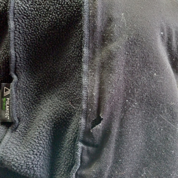 WOMEN’S THE NORTH FACE POLARTEC Denali FULL ZIP BLACK FLEECE JACKET SIZE SMALL. - Picture 5 of 8